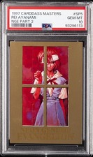 1997 CARDDASS MASTERS NEON GENESIS EVANGELION PART 2 #SP5 REI AYANAMI PSA 10 picture