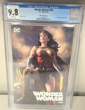 wonder woman #750 - Kiat Ejikure variant Unknown Comics exclusive Cover 9.8 CGC picture