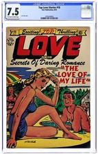Top Love Stories #18 CGC 7.5 1953 4703249004 picture