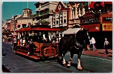 Walt Disney World Reliving the Good Old Days Main Street USA Postcard picture