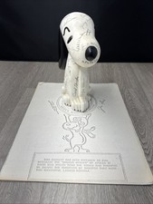 Apollo 15 Crew Signed Ceramic Snoopy & Booklet Scott Worden Irwin NASA JD picture