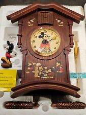 Vintage  Disney Mickey mouse cockoo clock 2008 Bradford Exchange picture