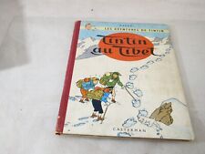 Comics Tintin To Tibet Hergé Edition Original French B29 picture