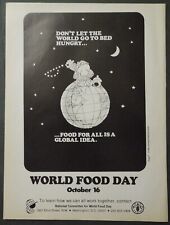 1989 WORLD FOOD DAY Feed The Hungry Feat. 