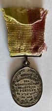 RARE MEXICAN MEDAL GLORIOUS TRIUMPH PUEBLA MAY 5 CINCO DE MAYO MEXICO OFFICERS  picture