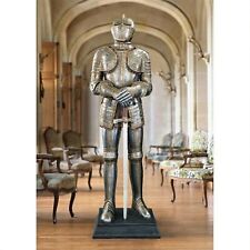 Knight Armor Suit Full Body Italian King's Armor Statue Suit Medieval Replica picture