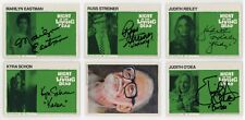 Night of the Living Dead Autograph Card Set w/ George A. Romero Portrait Card picture