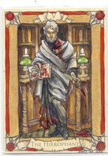 2015 Cryptozoic Penny Dreadful Tarot Sketch Card Soni Alcorn-Hender V The Heirop picture