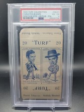 1949 Carreras Turf Cigarettes Film Stars Frank Sinatra Bob Hope Uncut Card PSA picture