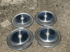 1969 1970 Vintage Cadillac Eldorado set of 4 Hubcaps picture