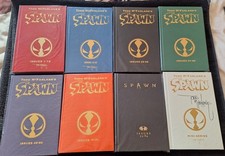 Spawn Hardcover Vol 1 -7 Plus Mini Series Very Rare Todd McFarlane Employee picture