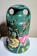 RSTK AUSTRIAN TURN TEPLITZ BOHEMIAN HAND PAINTED AMPHORA ART Pottery VASE early picture