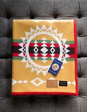 Pendleton Iroquois Turtle Heritage Blanket - Wool 64x80 - NEW WITH TAGS - RARE picture