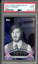 2011 Topps American Pie Steve Jobs FOIL ROOKIE Apple - PSA 9 None Higher - RARE picture