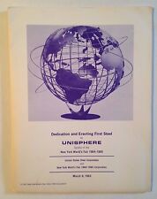 New York World's Fair How to Make a Unisphere Dedication Press Folder- very rare picture