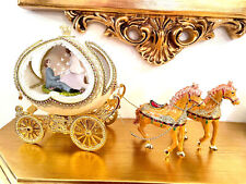 Valentines day wife XXXL Imeprial Faberge egg Handcarve Egg Musical Faberge GOLD picture