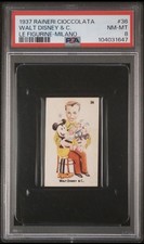 1937 Raineri Walt Disney Mickey Mouse PSA 8 -Pop 1 - (Rarer Than Wills Psa 9) picture