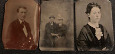 Rare Antique Top Lot of Doc Holliday & Common Law Wife Kate Tintypes Ferrotypes picture
