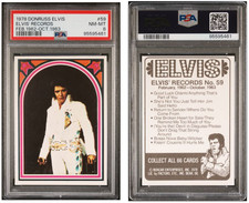 PSA 1978 Donruss Elvis Presley Elvis' Record (#59) (NM-MT 8) picture