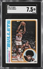 1978-79 TOPPS #7 WES UNSELD SGC 7.5 picture