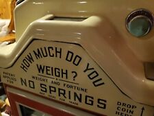 Vintage Watling Chicago Co Scale and Fortune Telling Machine (red/white) picture