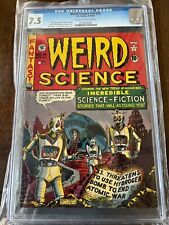 EC Comics Weird Science #14 (#3) CGC 7.5 End of the World Robots take over picture