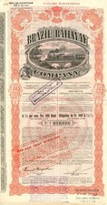 Brazil Railway Co. - 1909 dated Brazilian Bond - Foreign Bonds picture