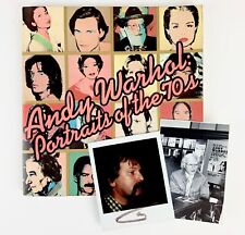 Andy Warhol: Portraits of the 70s - SIGNED AND WITH AN ORIGINAL SIGNED POLAROID picture