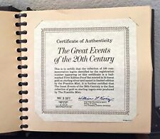 FRANKLIN MINT -THE GREAT EVENTS OF THE 20th CENTURY  picture