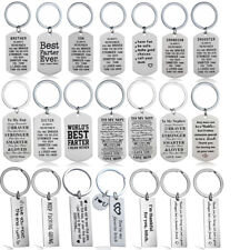 Key Chain Gifts Dad Mom Sister Teacher Keyring Best Friends Birthday Mothers Day picture