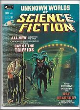 Unknown Worlds of Science Fiction #1 (1975) VG+ Day of the Triffids OPTIONED picture
