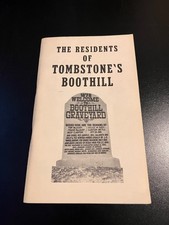Residents of Tombstone's Boot Hill Cemetery Arizona Wild West History 1971 NEAT picture