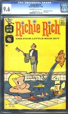 1960 Richie Rich #1 Harvey Publications CGC 9.6 Off-White to White Pages Issue 1 picture