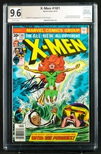 X-MEN #101 (Marvel) PGX 9.6 NM+ Near Mint Plus - PHOENIX signed STAN LEE +CGC picture