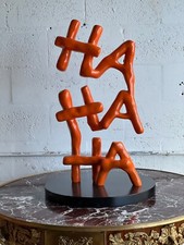 HA HA HA RESIN SCULPTURE picture