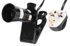 PRO ELEC - Douille de lampe à clip noir picture