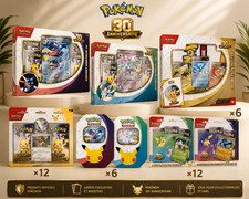 Huge Pokemon Box Lot UPC ETB Display 151 30th Sealed FR See Description picture
