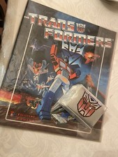 Transformers 1986 sticker book Panini and complete sticker set. picture