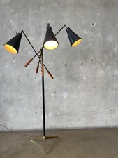 Mid Century Modern Triennale Floor Lamp Designed by Angelo Lelli Italy picture