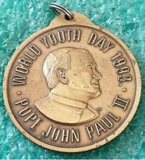 WORLD YOUTH DAY 1993 DENVER - POPE JOHN PAUL II - OLD MEDAL picture