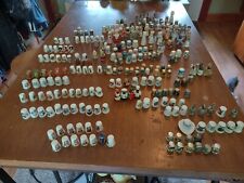 Vintage Thimbles Assorted Lot Over 250 - Presidents Royal Family Avon Many More picture