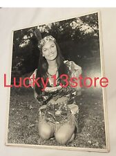 Vtg Very Rare Land O Lakes Model Photo Mía Native Indian Cancel Culture Image picture