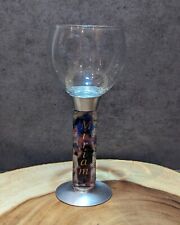 Jewish Passover Miriam's Kiddush Cup or Goblet, Fused Glass, Beames Designs USA picture