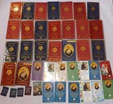 41pc Religious relic lot St Saint Anthony prayer pocket folder booklet book card picture