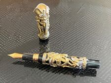 Genuine Montegrappa Pirates Fountain Pen 18K Gold $70K MSRP Ultra RARE LE 1 of 9 picture