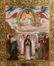 Russian Icon The Ascension After Mikhail Nesterov, 1900 picture