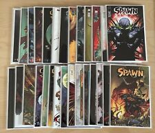 Spawn lot - 66 comics - many low print count in VF to NM+ - many  details below picture