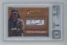 2008 Indiana Jones Masterpieces Autograph Steven Spielberg #1/7 Beckett BGS 9 picture