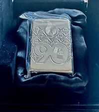 ZIPPO 90TH ANNIVERSARY STERLING SILVER ULTRA COLLECTABLE picture