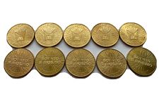 Mcdonalds Russian 30th Anniversary Of Friendship Coins Set Of 10 picture